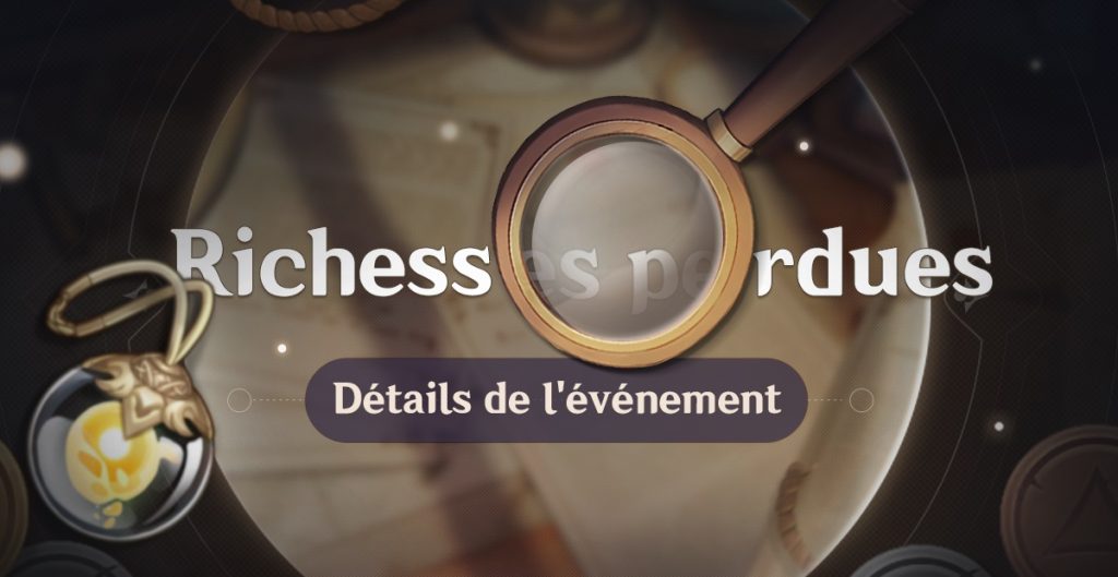 genshin impact richesses perdues guide