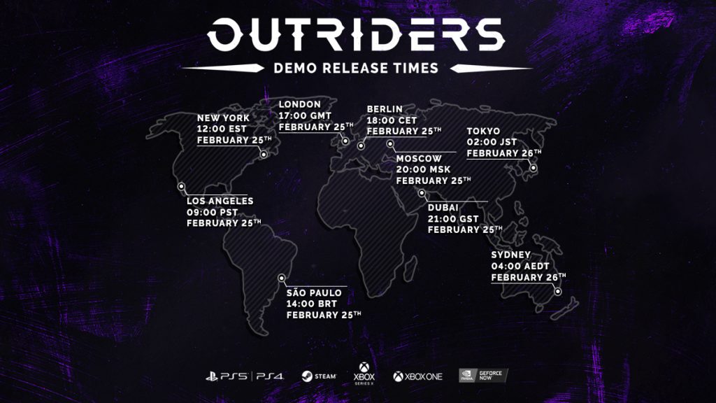 Démo outriders