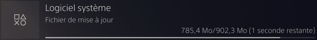 PS5 mise à jour système 21.01-03.00.00.38-00.00