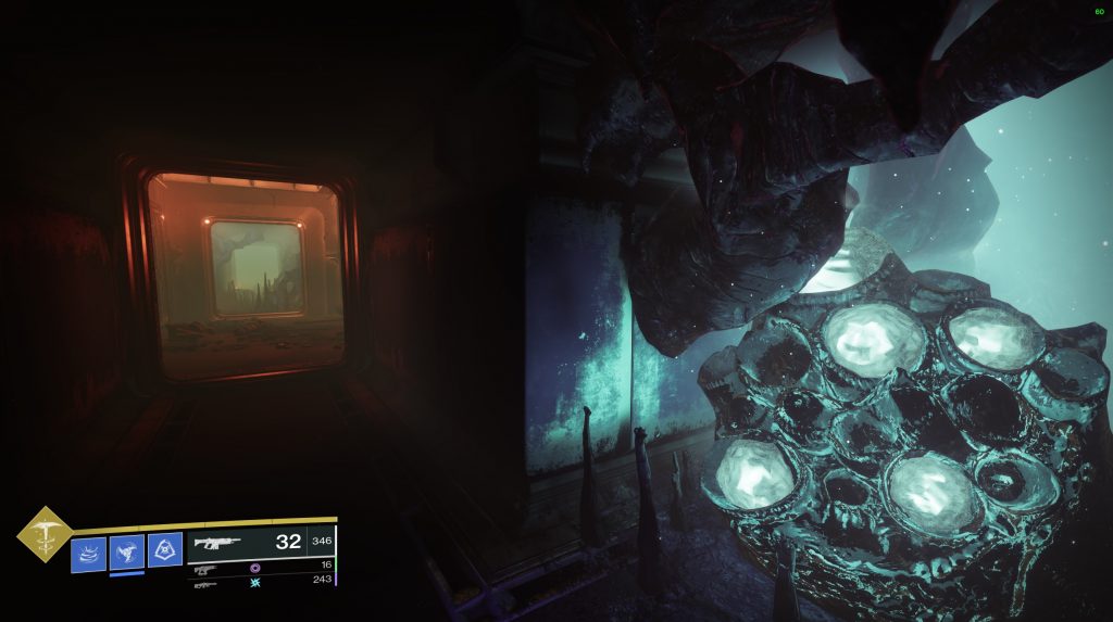 destiny presage champ labyrinthe spores