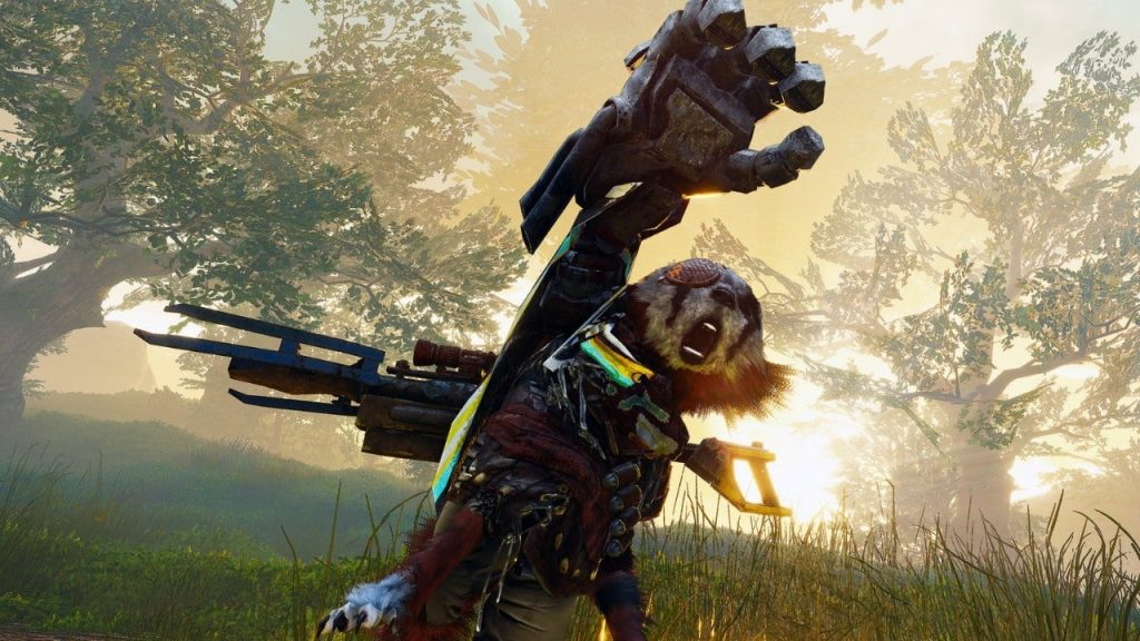 Biomutant combat arpg