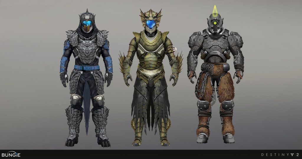 destiny 2 armure monstres