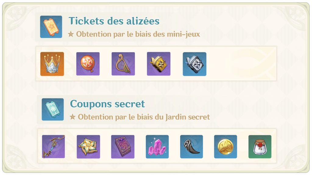 genshin ticket alizée coupon secrets