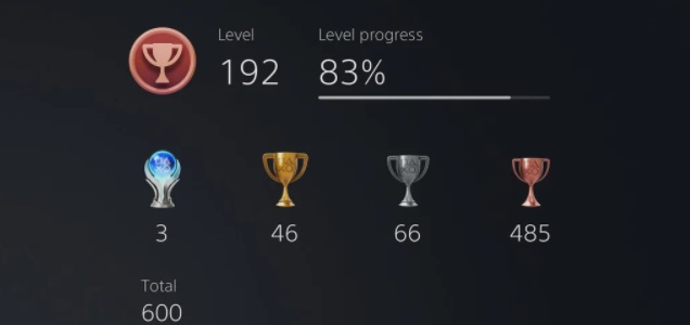 ps5 mise à jour sytseme avril 2021 trophée
