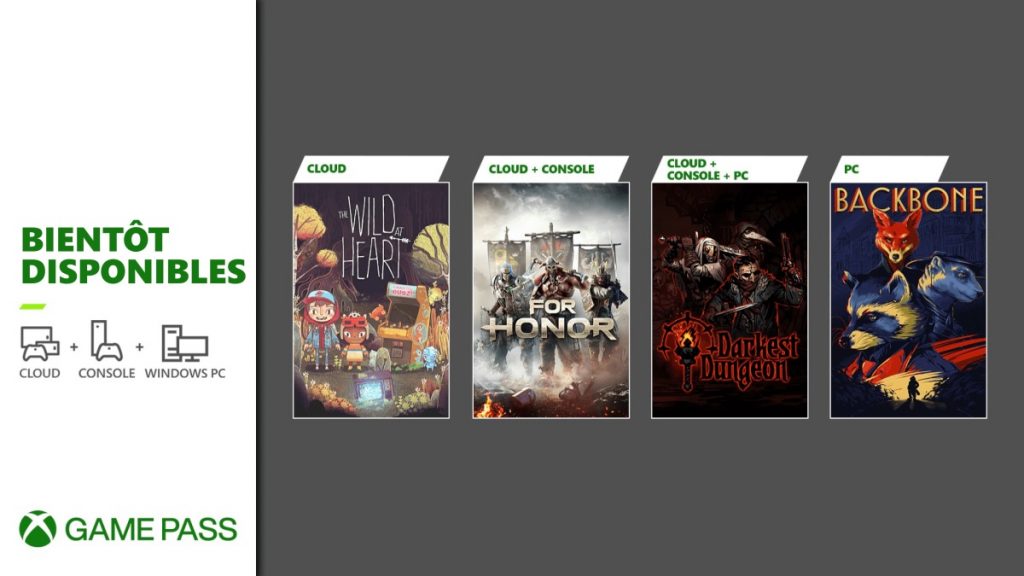Xbox Game Pass Console PC Juin 2021