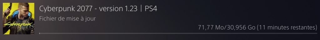 cyberpunk 2077 patch 1.23 détails