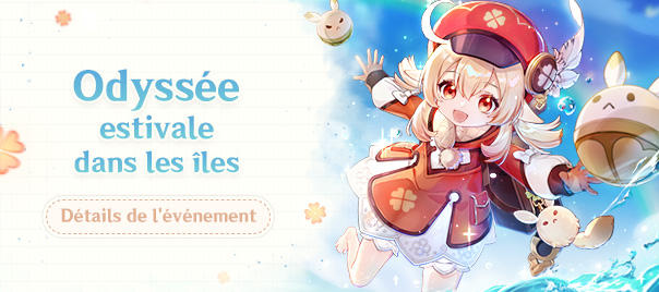 genshin Odyssée estivale dans les îles