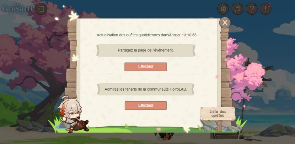 genshin long voyage guide quetes