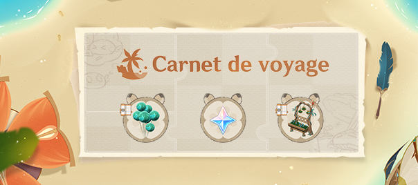 genshin carnet de voyage