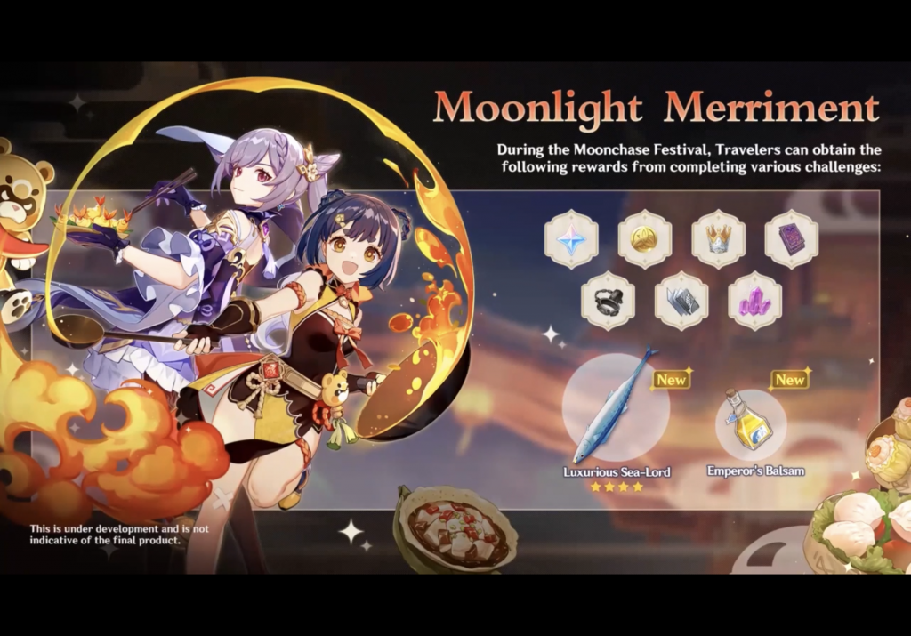 Genshin impact toute les nouveautés de la version 2.1