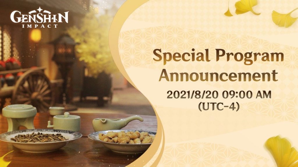 Genshin impact live 2.1