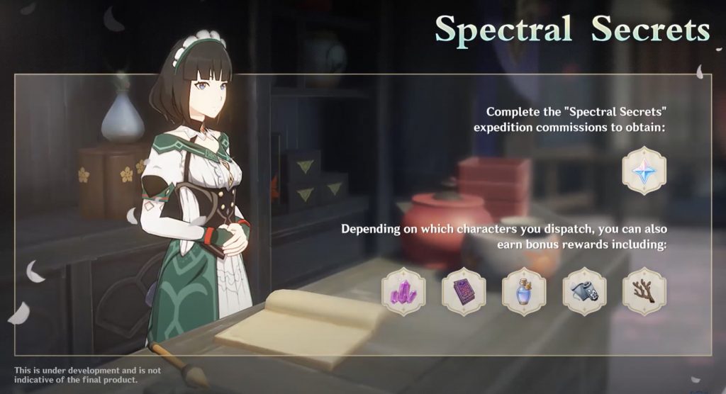 Genshin impact toute les nouveautés de la version 2.1