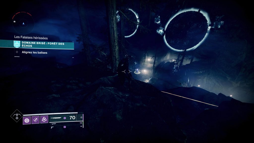 Domaine brisé forêt des échos