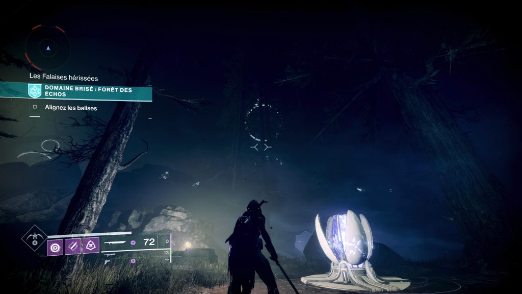 Domaine brisé forêt des échos