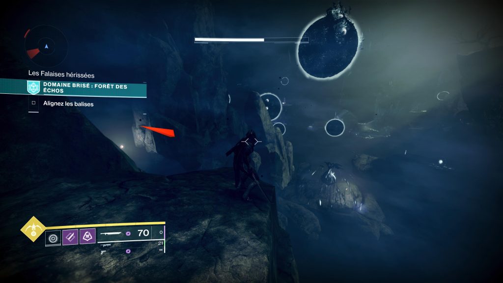 Domaine brisé forêt des échos