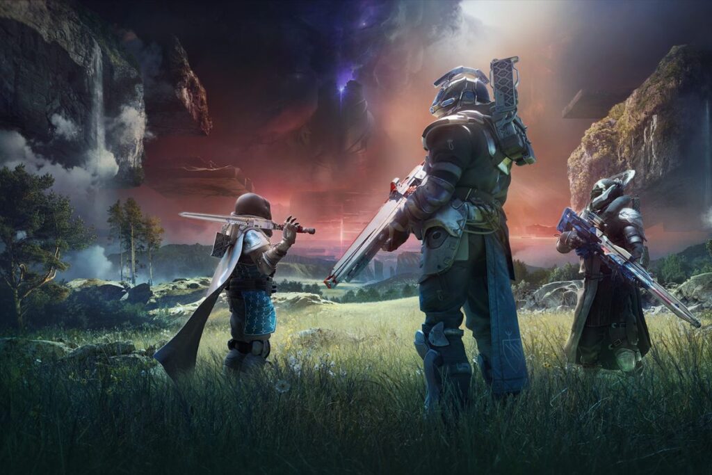 Destiny 2 dans la lumiere et contrat hebdo