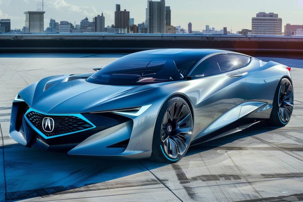 Le concept électrique sportif d'Acura ressemble à un bateau de course futuriste