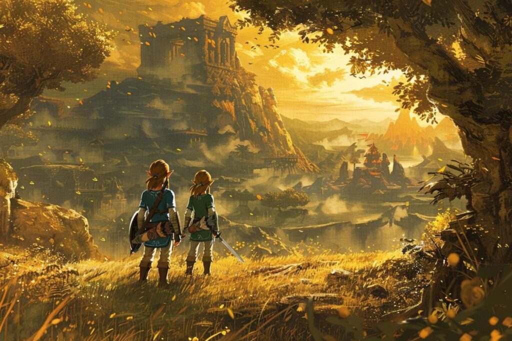 La nouvelle chronologie Zelda de Nintendo place Breath of the Wild et Tears of the Kingdom à part