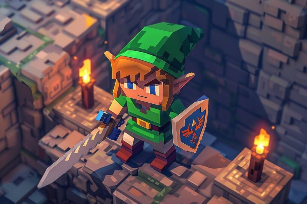 Un fan transforme Zelda : A Link to the Past en jeu roguelike d'exploration de donjons