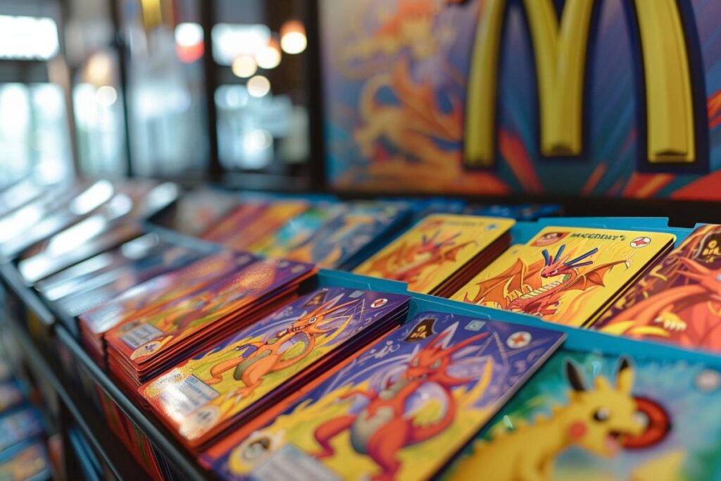 McDonald's : promotion exclusive avec des cartes Pokémon Dragon et TCG à collectionner