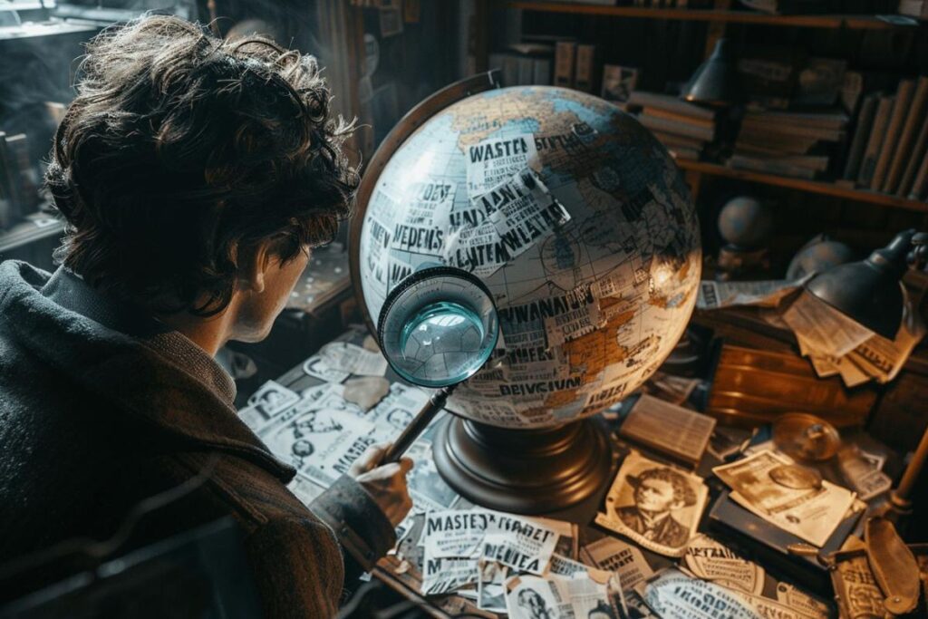 Trouver tous les avis de recherche dans le monde des Douze
