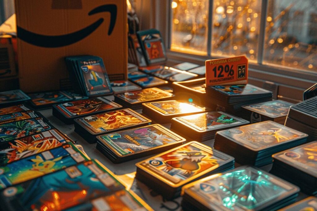 Le réapprovisionnement des cartes Pokémon TCG Prismatic Evolutions sur Amazon s'accompagne d'une hausse de prix stupéfiante de 122%