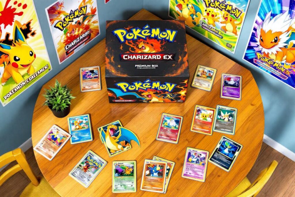 Coffret Charizard ex Premium à 50$ chez Amazon, prix réduit de 38%