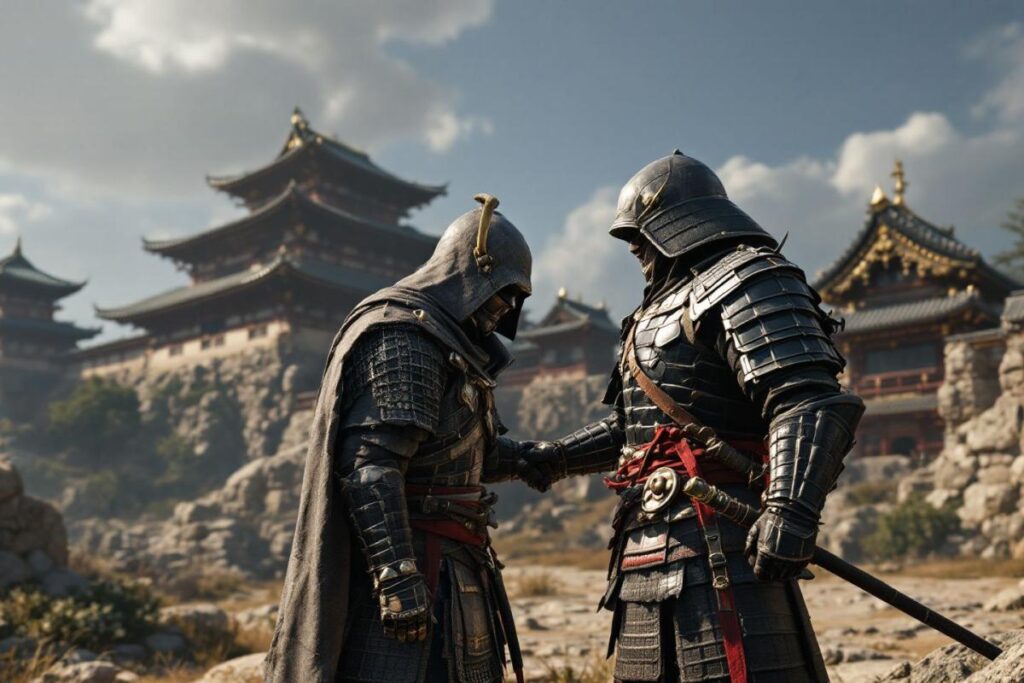 Guide Assassin's Creed Shadows : emplacements du Daisho du samouraï et du coffre légendaire au Fort Yakami