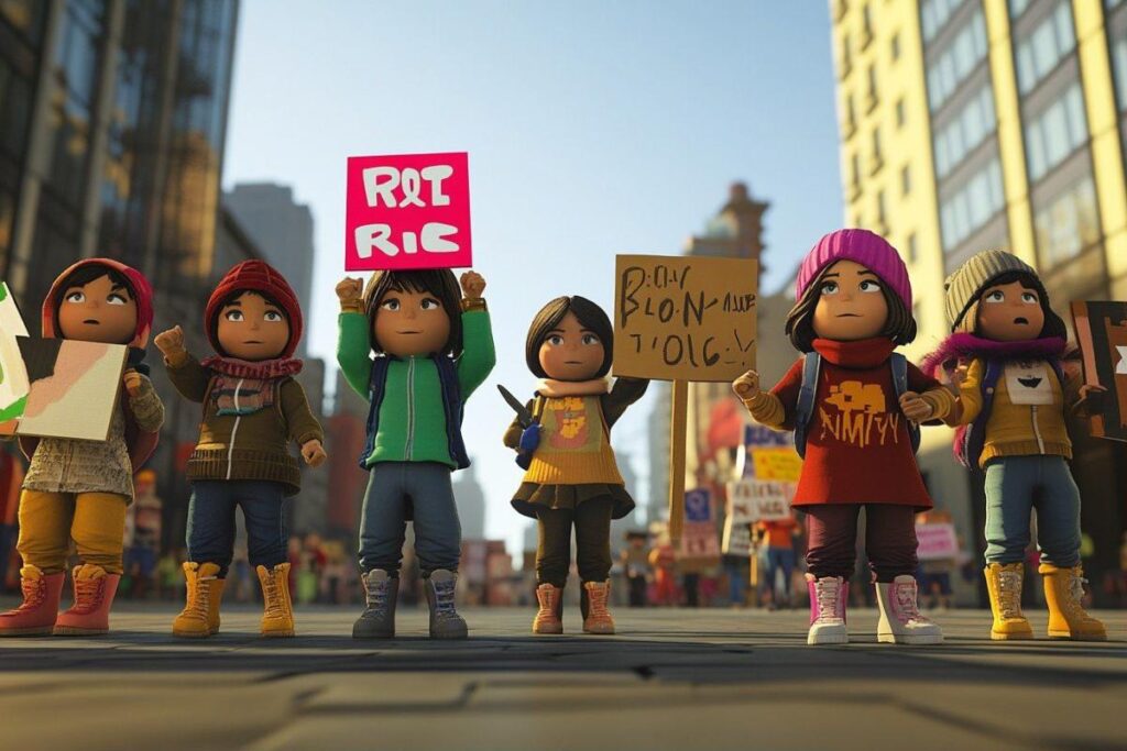 Manifestations sur Roblox : les enfants s'opposent à l'ICE dans un mouvement virtuel inédit