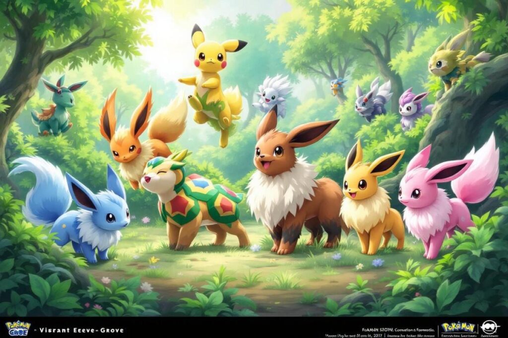 L'expansion Eevee Grove de Pokémon TCG Pocket manque d'Évolutions d'Eevee