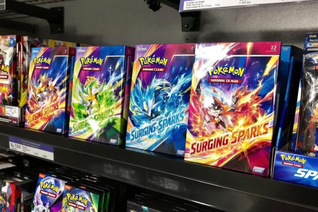 Meilleure offre : bundle boosters Pokémon TCG Surging Sparks avec 11,69$ d'économie chez TCGPlayer