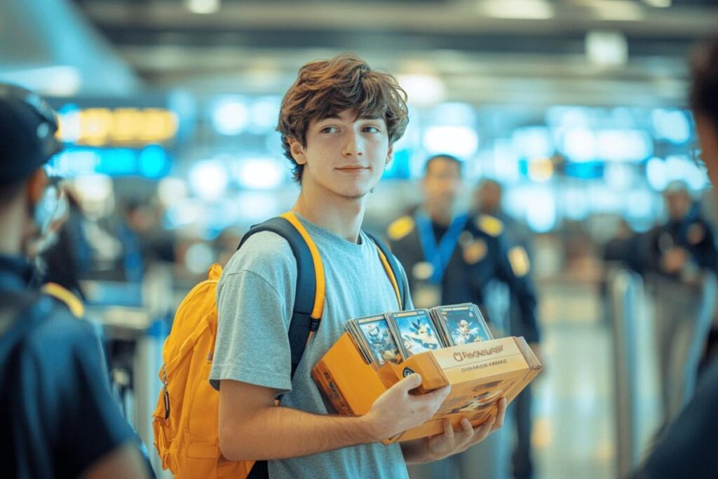 Cartes Pokémon TCG : un joueur interrogé par la sécurité aéroportuaire