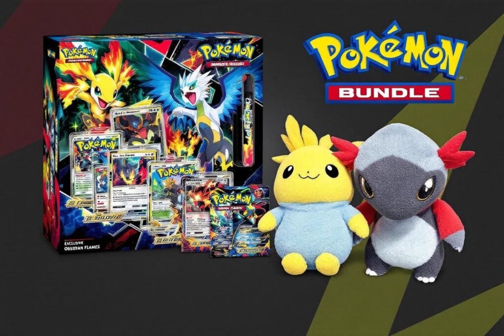 Bundle Pokémon Obsidian Flames : 30$ de moins qu'Amazon, profitez de cette offre booster !