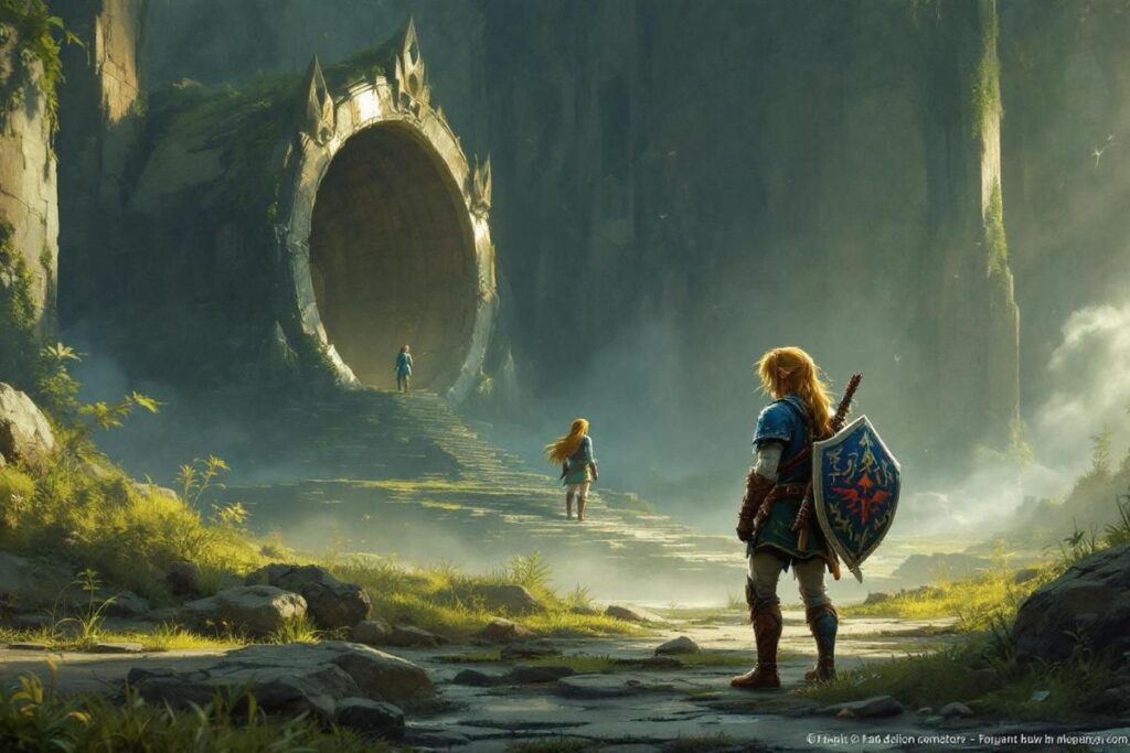 Premier aperçu du film Legend of Zelda avec Link et Zelda en live action