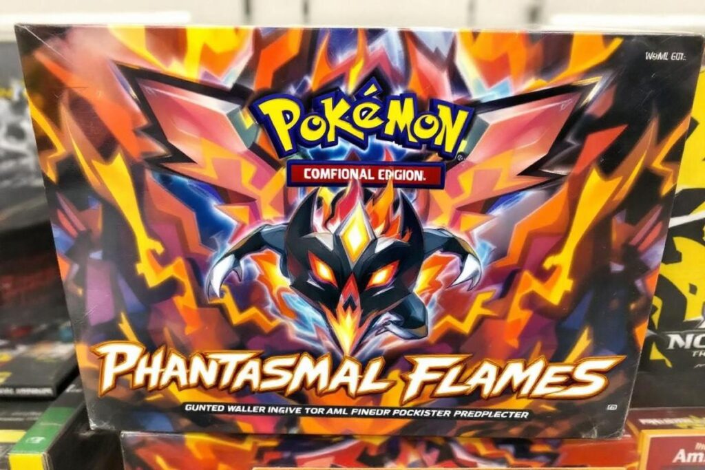Booster box Pokémon TCG Phantasmal Flames sous sa valeur marché sur Amazon