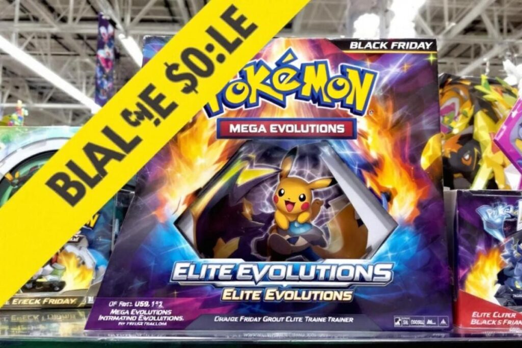 Pokémon TCG Mega Evolutions Elite Trainer Box : meilleur prix Black Friday chez TCGPlayer