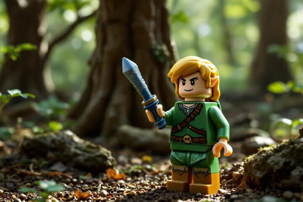 Nintendo et Lego teasent un set Legend of Zelda : Ocarina of Time