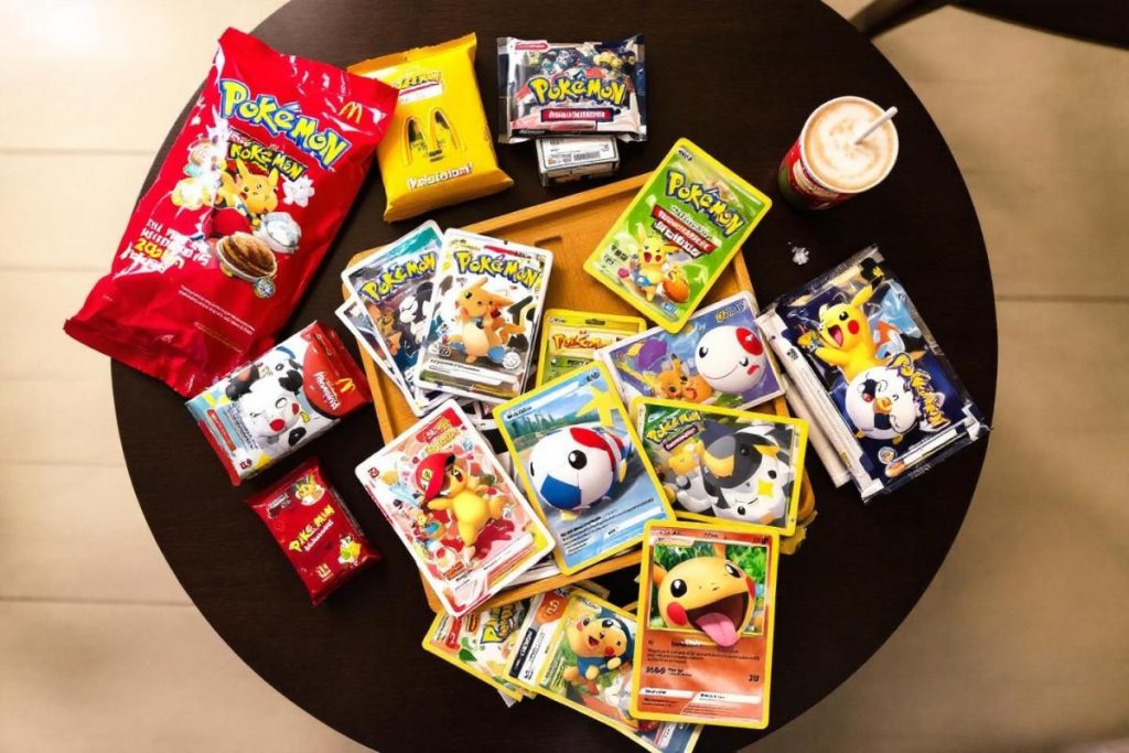 Collaboration Pokémon TCG McDonald's fuite avant le 30e anniversaire