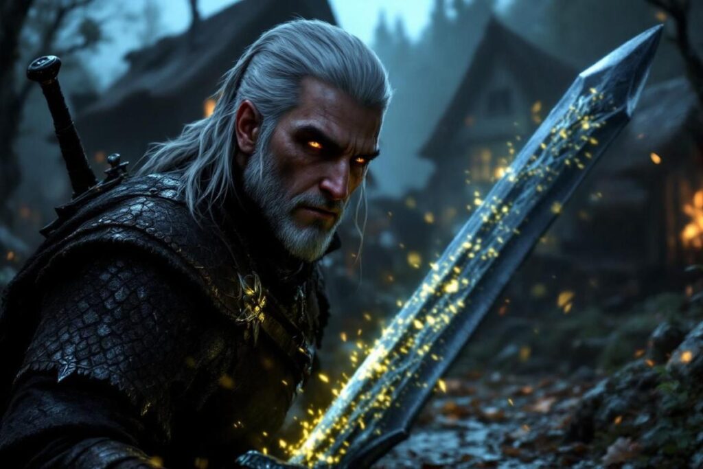 The Witcher : nouveau roman graphique avec Geralt de Riv annoncé
