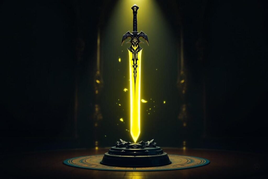 First 4 Figures dévoile sa statue de l'épée de maître déchue de Zelda : TotK