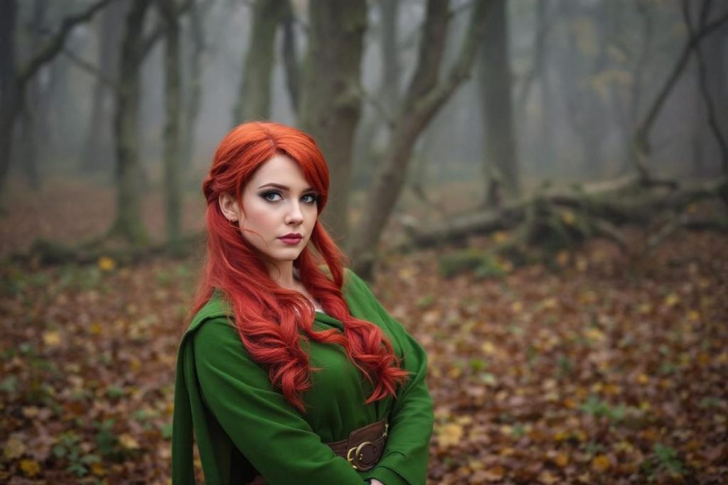 Cosplayer se transforme en Triss Merigold de The Witcher 3 : Wild Hunt