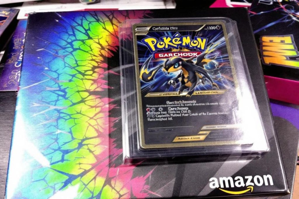 Meilleure offre Pokémon TCG : collection premium Cynthia's Garchomp ex sous sa valeur chez Amazon