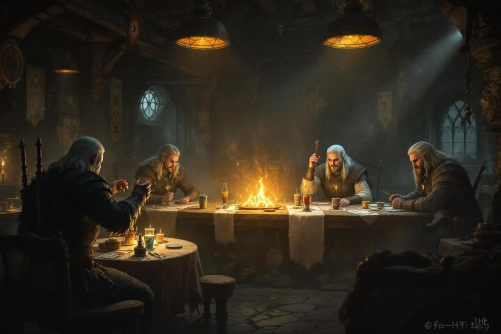 Reigns : The Witcher, le jeu de cartes narratif inspiré de l'univers du Sorceleur