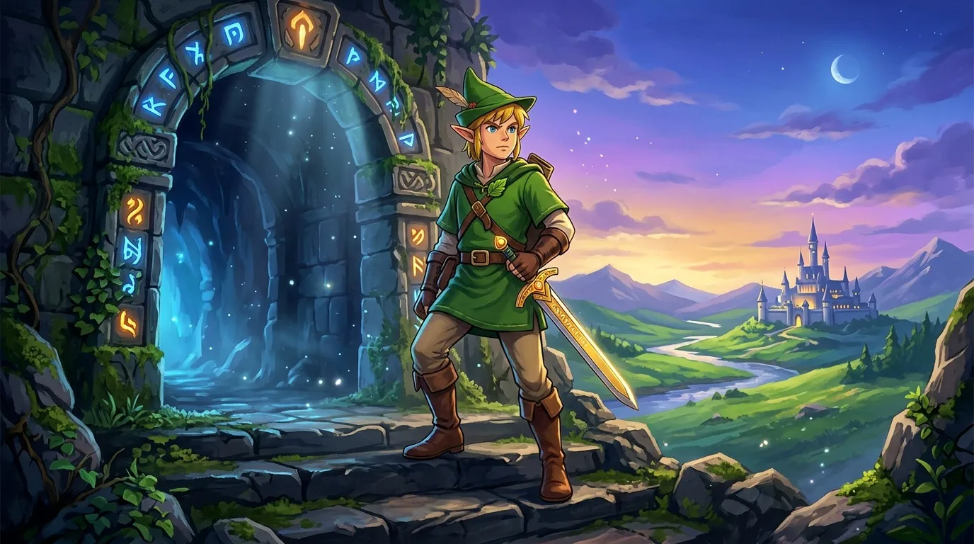 Superbe remake gratuit de Zelda pour le 40e anniversaire disponible maintenant