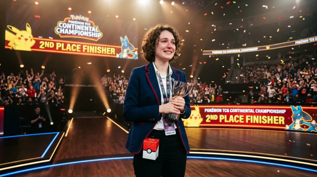 Gagnante deuxième place au Championnat Continental Pokémon TCG