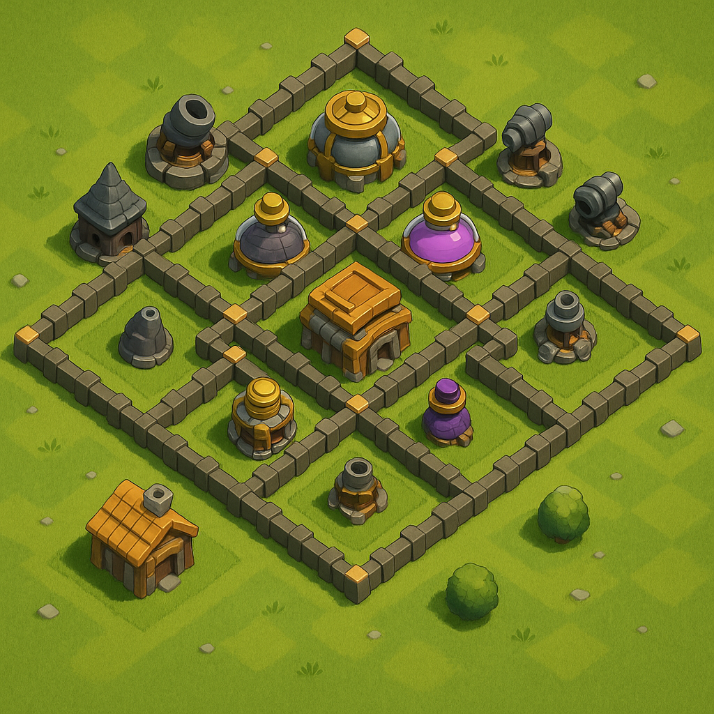 Base de farming (protection des ressources)