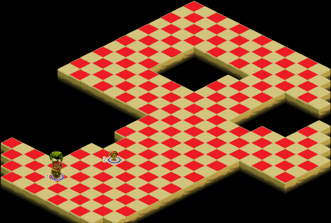 Zone du glyphe impair