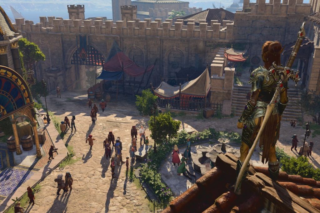Illustration officielle du jeu Baldur's Gate 3