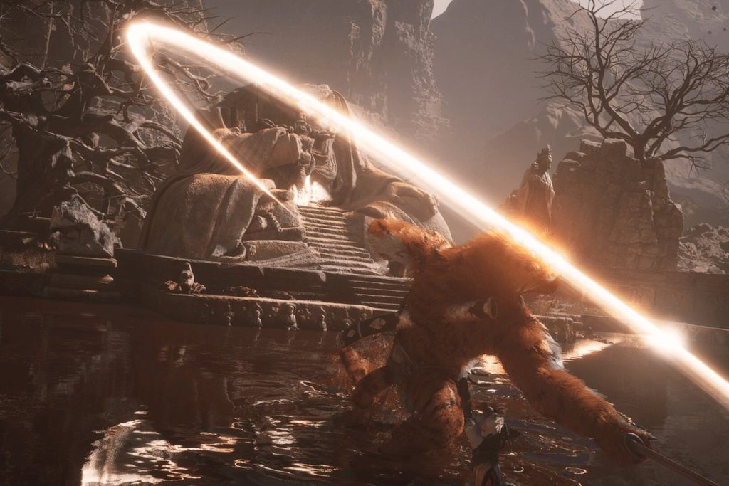 Illustration officielle du jeu Black Myth: Wukong