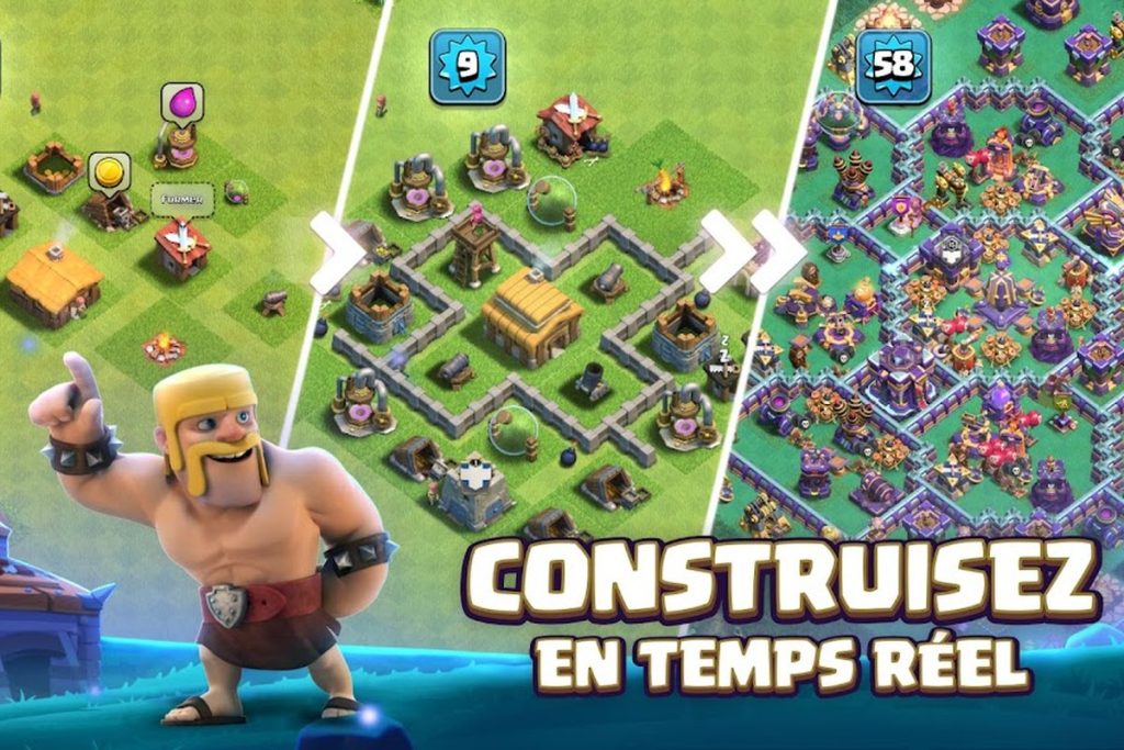 Illustration officielle du jeu Clash of Clans